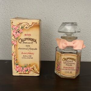 Vintage Avon California Perfume Co 1978 Anniversary Keepsake Sweet Hones…